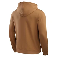 Sweat à capuche en polaire tri-blend pour homme de la collection Darius Rucker Fanatics, couleur tan, Kentucky Wildcats Camp