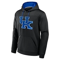 Sweat à capuche noir délavé pois pour homme des Wildcats du Kentucky Fanatics Defender