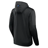 Sweat à capuche entièrement zippé Fanatics pour hommes, noir, Kentucky Wildcats Defender