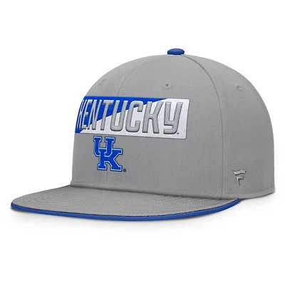 Casquette snapback grise Kentucky Wildcats Duo pour homme