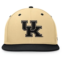 Men's Fanatics Khaki/Black Kentucky Wildcats Balance Fitted Hat