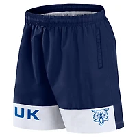 Short tissé Intensity Fanatics bleu marine Kentucky Wildcats pour hommes