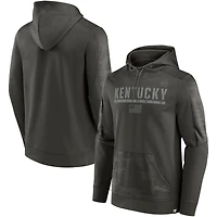 Men's Fanatics Olive Kentucky Wildcats OHT Military Appreciation Guardian Pullover Hoodie