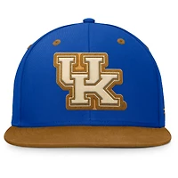 Casquette ajustée NoBo pour homme, bleu royal/marron, des Wildcats du Kentucky