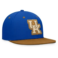 Casquette ajustée NoBo pour homme, bleu royal/marron, des Wildcats du Kentucky