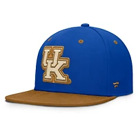 Casquette ajustée NoBo pour homme, bleu royal/marron, des Wildcats du Kentucky