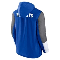 Veste entièrement zippée Fanatics pour hommes Royal/Gris Kentucky Wildcats Game Day Ready