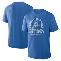 Men's Fanatics Royal Kentucky Wildcats Dynamic Showdown Tri-Blend T-Shirt