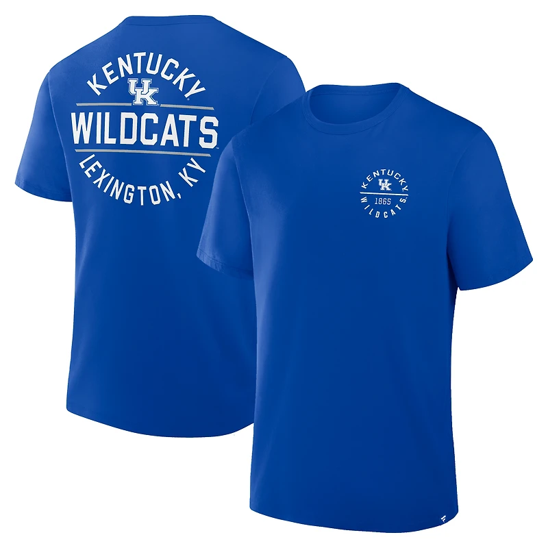 T-shirt Fanatics Royal Kentucky Wildcats Fastbreak pour homme
