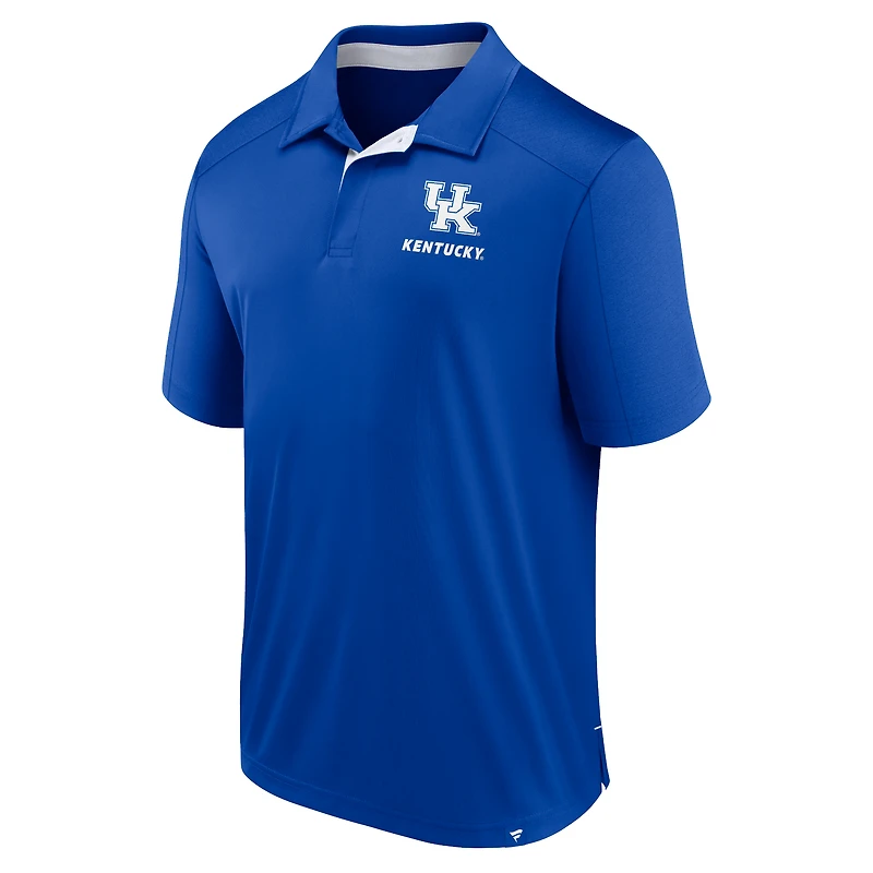 Polo Fanatics Royal Kentucky Wildcats Fundamental Defender pour homme