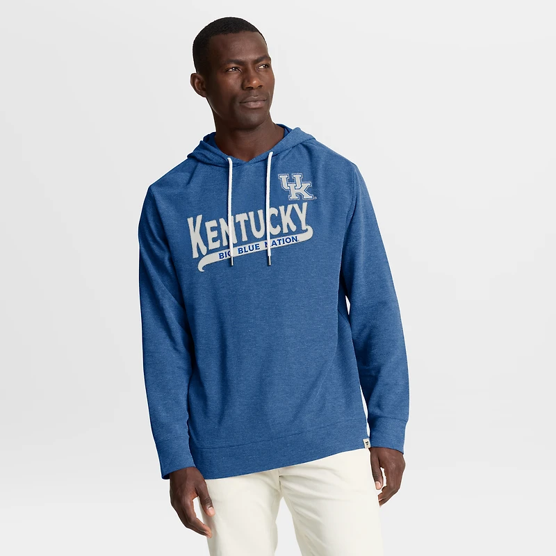 Men's Fanatics Royal Kentucky Wildcats Hometown Premium Huddle Up Long Sleeve Hoodie T-Shirt