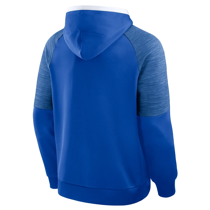 Men's Fanatics Royal Kentucky Wildcats Quad Defender Hoodie