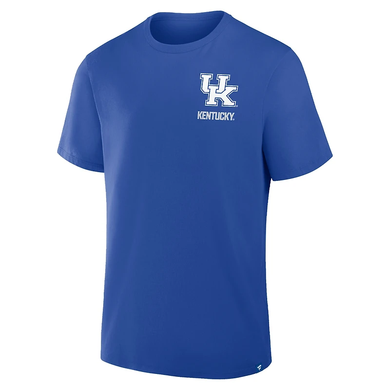 T-shirt Fanatics Royal Kentucky Wildcats Quad Legacy pour homme