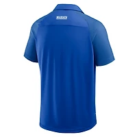 Polo raglan pour homme Fanatics Royal Kentucky Wildcats Take The Lead Defender