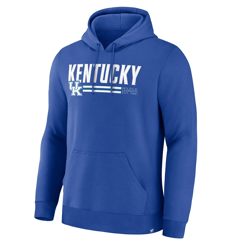 Men's Fanatics Royal Kentucky Wildcats The Quad Stellar Excellence Pullover Hoodie