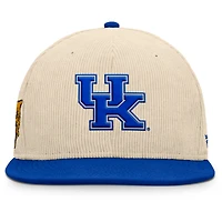 Men's Fanatics Tan Kentucky Wildcats Catcher Snapback Hat