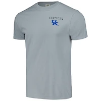Men's Gray Kentucky Wildcats Campus Scene Comfort Colors T-Shirt