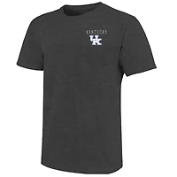 T-shirt pour homme, couleur charbon chiné, motif campus des Wildcats du Kentucky, taille grande