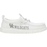 Men's Hey Dude White Kentucky Wildcats Wally Casual Shoes