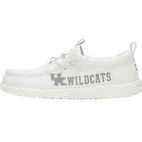 Men's Hey Dude White Kentucky Wildcats Wally Casual Shoes