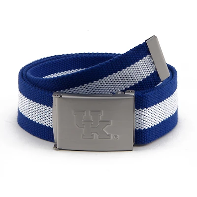Ceinture en tissu Kentucky Wildcats pour homme
