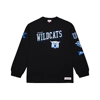 Men's Mitchell & Ness Black Kentucky Wildcats Training Camp Long Sleeve T-Shirt