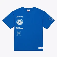 T-shirt premium Mitchell & Ness Royal Kentucky Wildcats Double Clutch pour homme