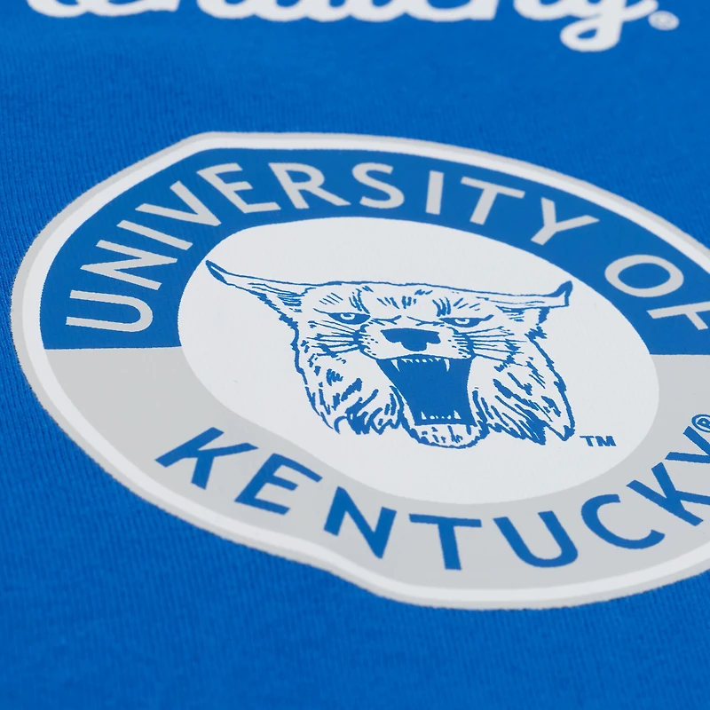 T-shirt premium Mitchell & Ness Royal Kentucky Wildcats Double Clutch pour homme