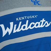 Chandail à capuchon de l'entraîneur-chef des Royal Kentucky Wildcats Mitchell & Ness pour hommes