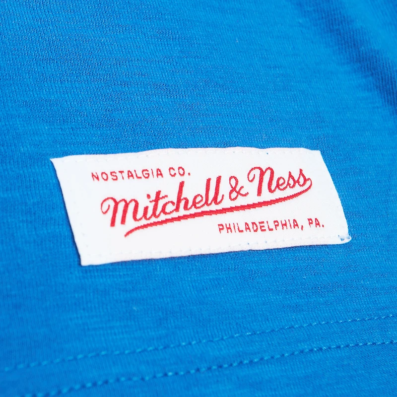 T-shirt à manches longues raglan légendaire flammé Mitchell & Ness Royal Kentucky Wildcats pour hommes