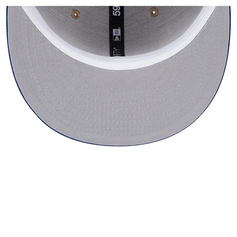 Men's New Era  Khaki Kentucky Wildcats Two-Tone 59FIFTY Fitted Hat
