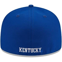 Casquette ajustée 59FIFTY Royal Kentucky Wildcats de New Era pour homme