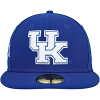 Men's New Era Royal Kentucky Wildcats Patch 59FIFTY Fitted Hat
