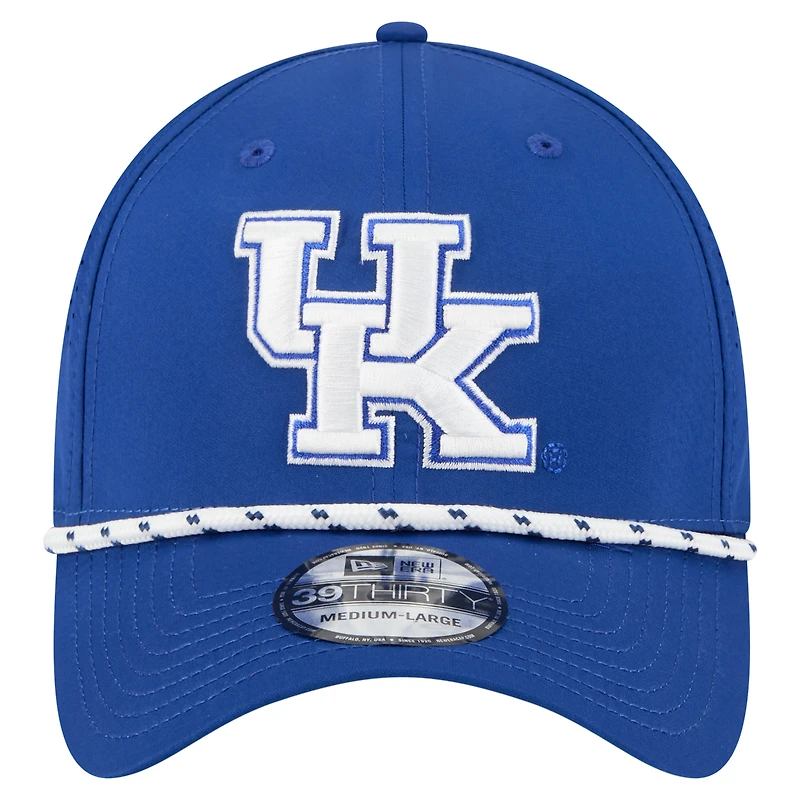 Men's New Era  Royal Kentucky Wildcats Rope 39THIRTY Flex Hat