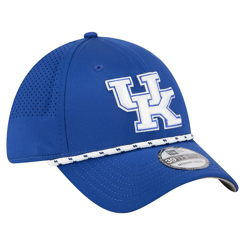 Men's New Era  Royal Kentucky Wildcats Rope 39THIRTY Flex Hat