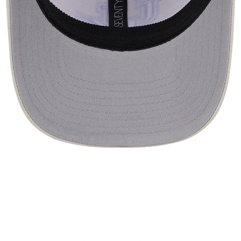 Men's New Era Stone Kentucky Wildcats Canvas 9SEVENTY Stretch-Snap Adjustable Hat