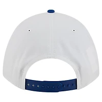 Men's New Era White/Royal Kentucky Wildcats Arch Two-Tone Rope 9FORTY A-Frame M-Crown Adjustable Hat