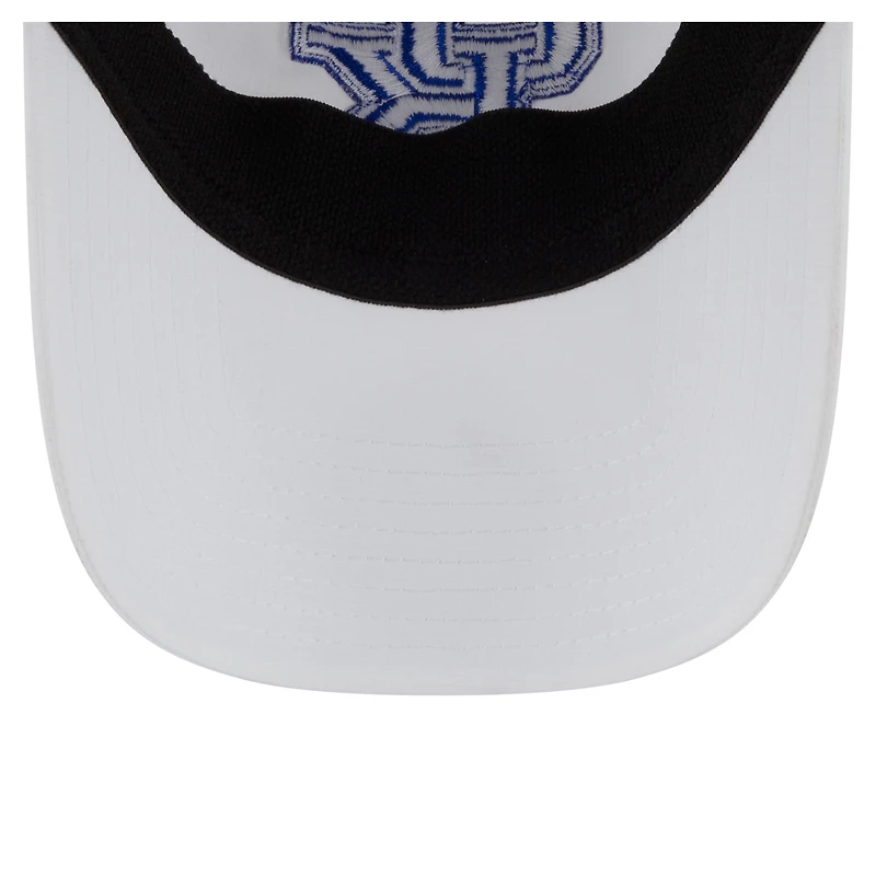 Men's New Era White Kentucky Wildcats Active Ripstop 9TWENTY Adjustable Hat