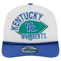 Men's New Era  White Kentucky Wildcats Diamond 19TWENTY Golfer Adjustable Hat