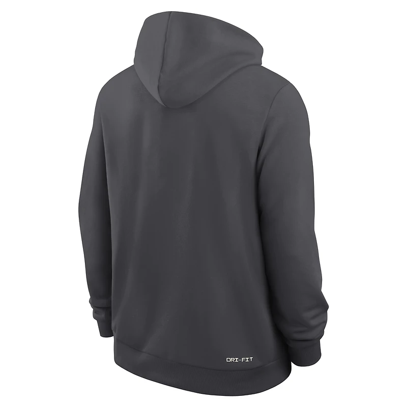 Sweat à capuche zippé Nike Royal Kentucky Wildcats 2026 Sideline Standard Issue Dri-FIT pour homme