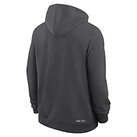 Sweat à capuche zippé Nike Royal Kentucky Wildcats 2026 Sideline Standard Issue Dri-FIT pour homme