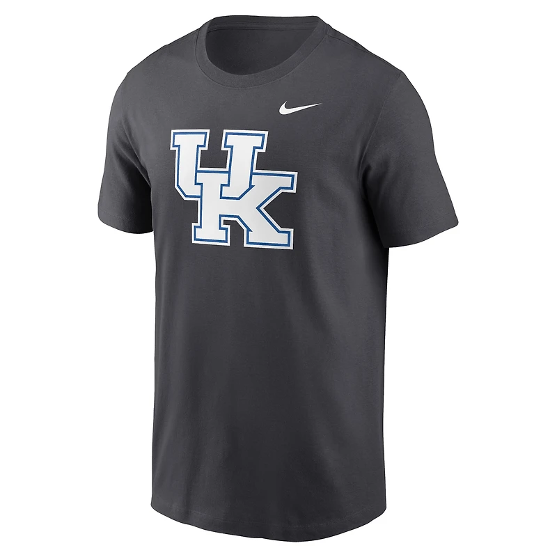 Men's Nike Anthracite Kentucky Wildcats Primetime Evergreen Logo T-Shirt