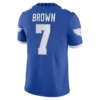 Men's Nike Barion Brown Royal Kentucky Wildcats NIL Football Game Jersey