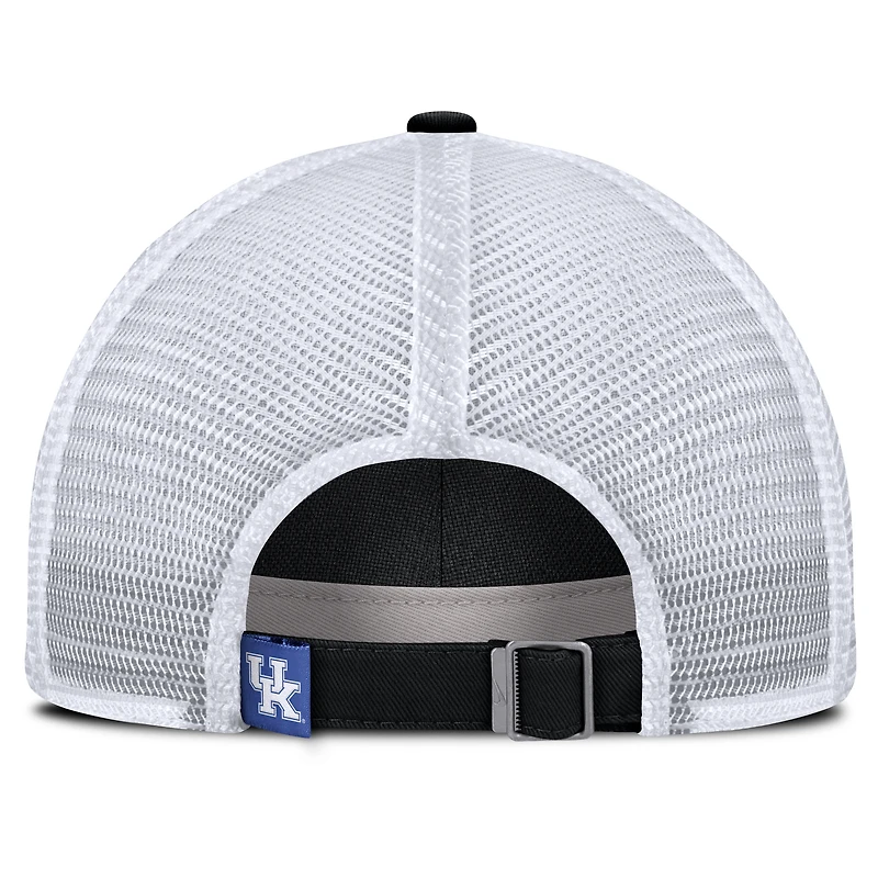 Casquette ajustable Nike noire Kentucky Wildcats 2025 Gameday On-Field Club pour homme
