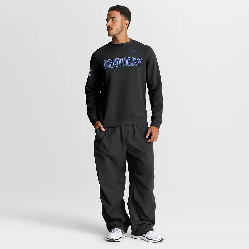 Sweat-shirt Nike Royal Kentucky Wildcats 2026 Sideline Club pour homme