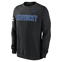 Men's Nike Royal Kentucky Wildcats 2026 Sideline Club Sweatshirt
