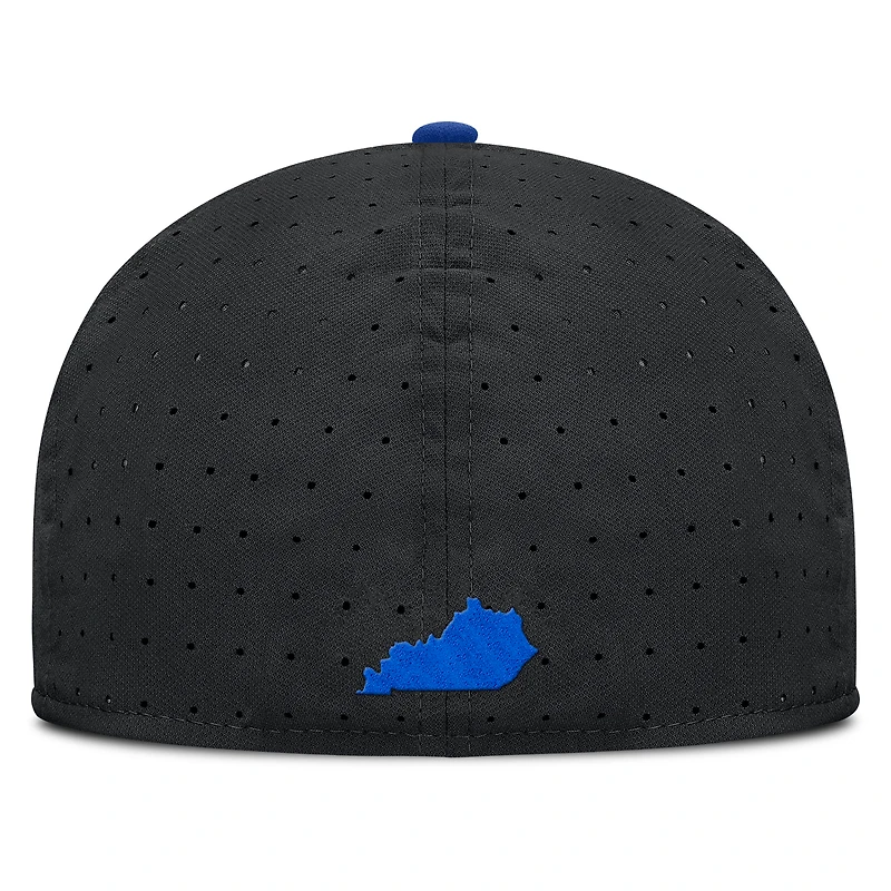 Casquette ajustée Nike Kentucky Wildcats Dugout True Dri-FIT noire pour homme