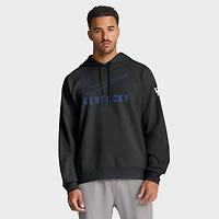 Men's Nike Black Kentucky Wildcats Premium Raglan Dri-FIT Hoodie