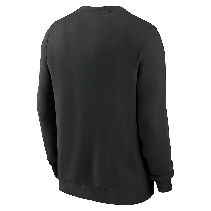 Sweat-shirt polaire Nike noir Kentucky Wildcats Primetime pour homme