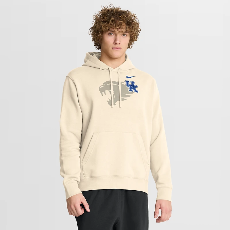 Men's Nike Cream Kentucky Wildcats Campus Shadow Hoodie